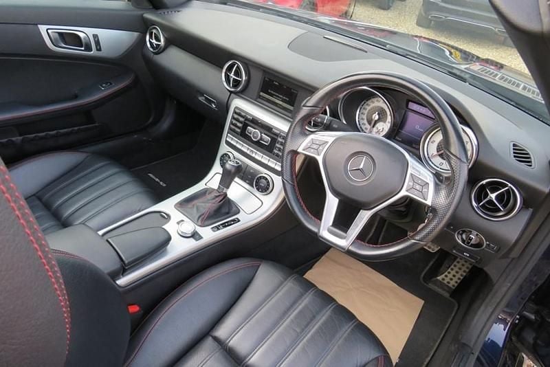 Used Mercedes SLK250 AMG 2013 Blue Cabriolet