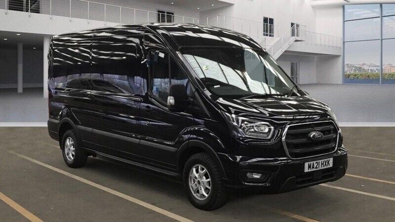 Black Used 2021 Ford Transit Limited Van | £20,989 (Fair price) - Image 1/4