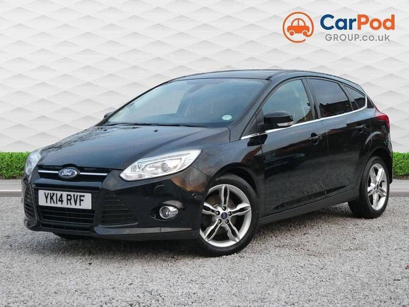 Black Used 2014 Ford Focus Titanium X Hatchback | £5,790 (Fair price) - Image 1/3