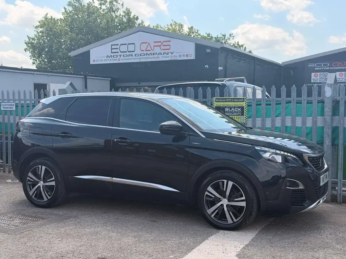 Used Peugeot 3008 GT-line 2017 Black SUV