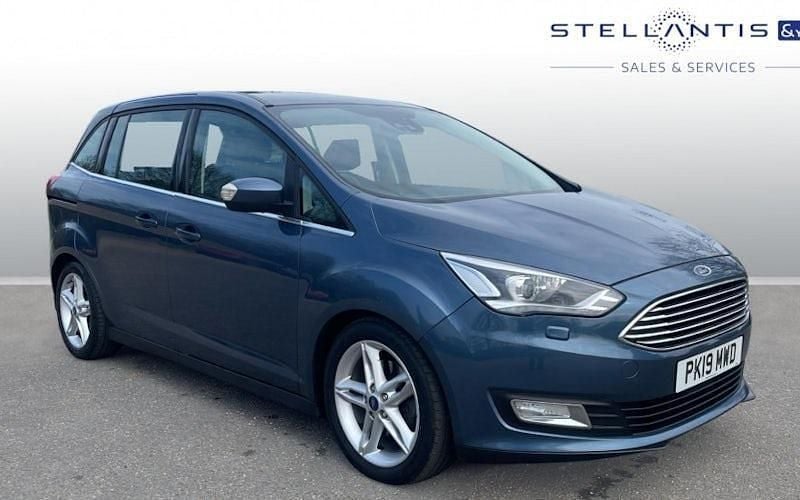 Used Ford Grand C-Max Titanium X 150 HP (110 kW) 2019 Blue MPV