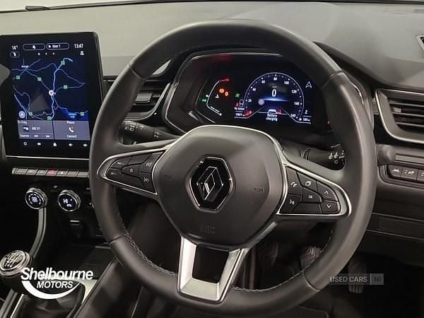 Used Renault Captur Rive Gauche 91 HP (66 kW) 2022 Metallic  arctic white  SUV