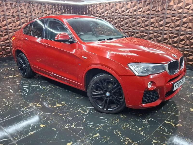 Used BMW X4 M Sport 190 HP (139 kW) 2015 Red SUV