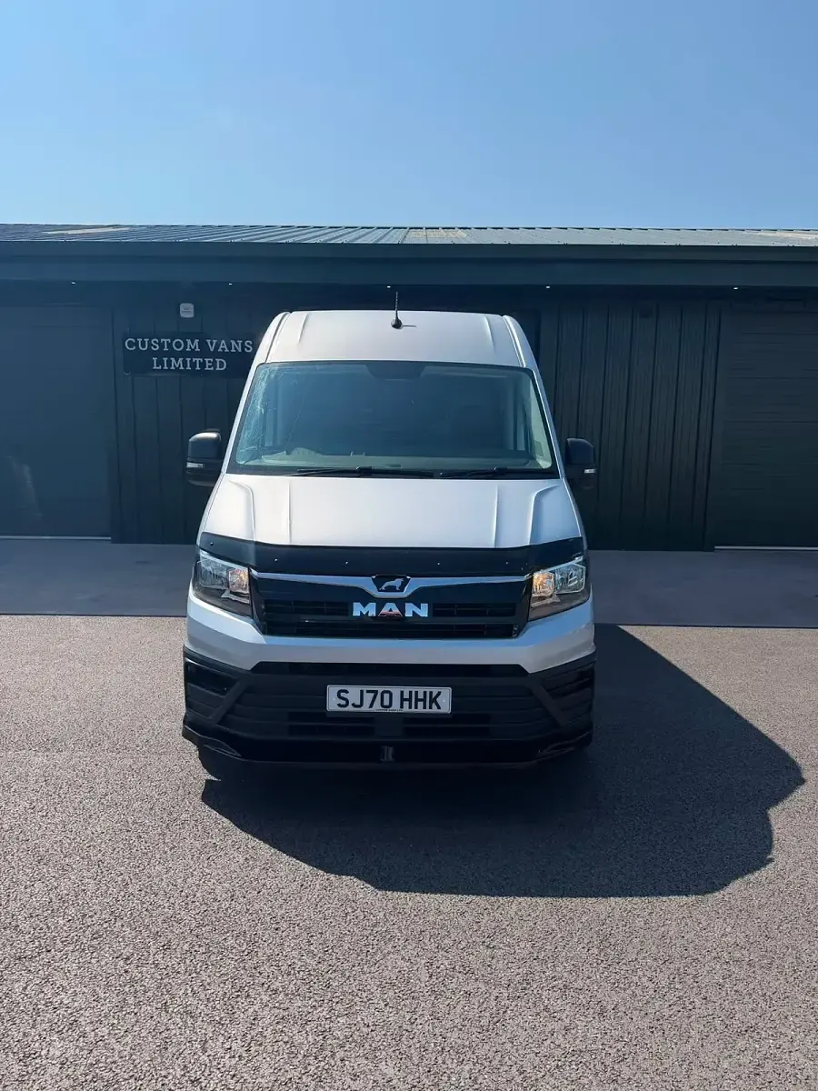 Used MAN TGE 2021 Silver Van