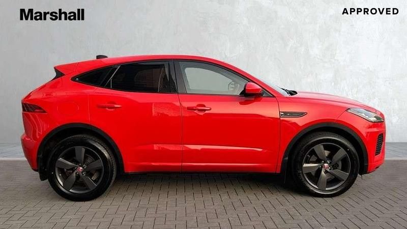 Used Jaguar E-Pace Chequered Flag 180 HP (132 kW) 2020 Special solid  photon red SUV