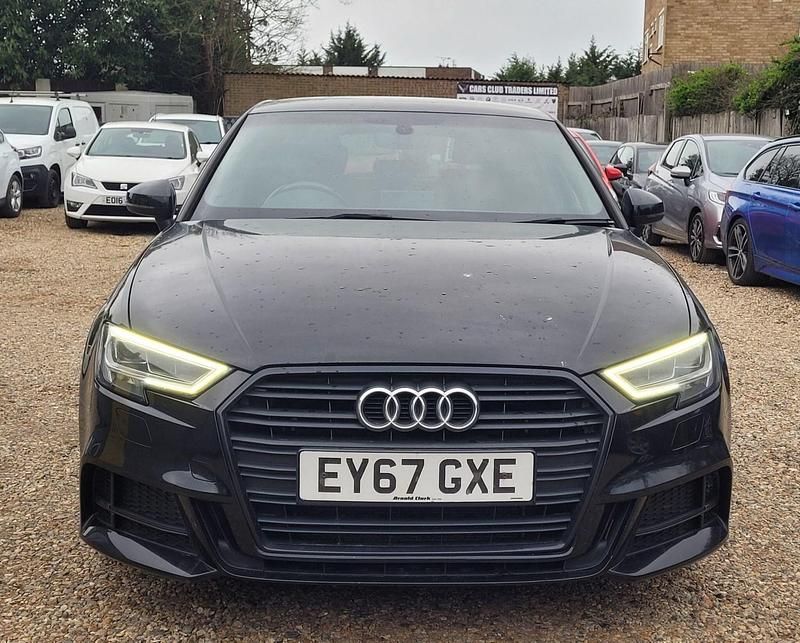 Used Audi A3 Sportback Black Edition 150 HP (110 kW) 2017 Black Hatchback
