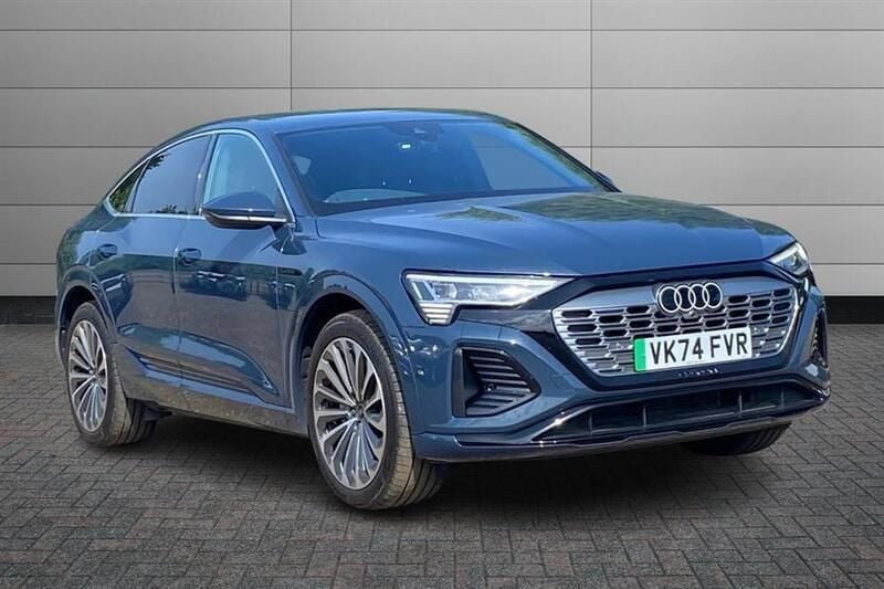 Blue Used 2024 Audi Q8 e-tron S-Line SUV | £47,995 (Fair price) - Image 1/4