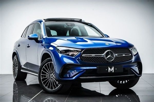 Blue Used 2023 Mercedes GLC300 AMG line SUV | £47,495 - Image 1/4