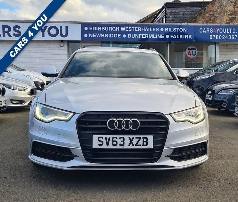 Used Audi A6 Black Edition 175 HP (128 kW) 2013 Silver Estate