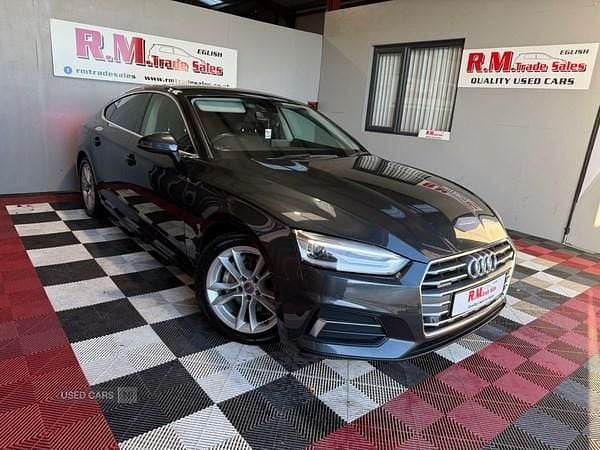 Grey Used 2018 Audi A5 Sport Hatchback | £12,450 (Good price) - Image 1/4