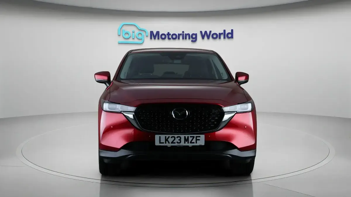 Gebraucht Mazda CX-5 Exclusive-Line 165 PS (121 kW) 2023 Rot SUV