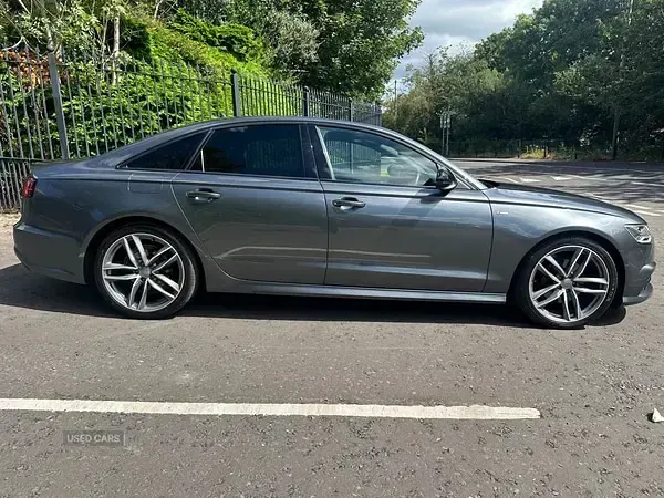 Used Audi A6 Black Edition 2017 Grey Sedan