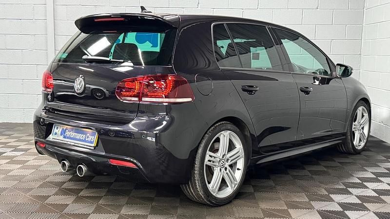 Used VW Golf VI R 2010 Black Hatchback
