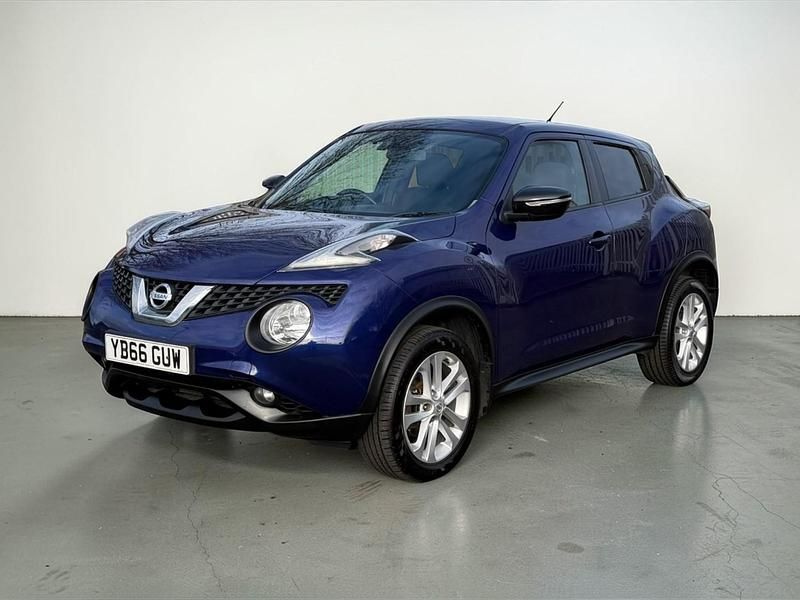 Used Nissan Juke N-Connecta 115 HP (84 kW) 2016 Blue SUV
