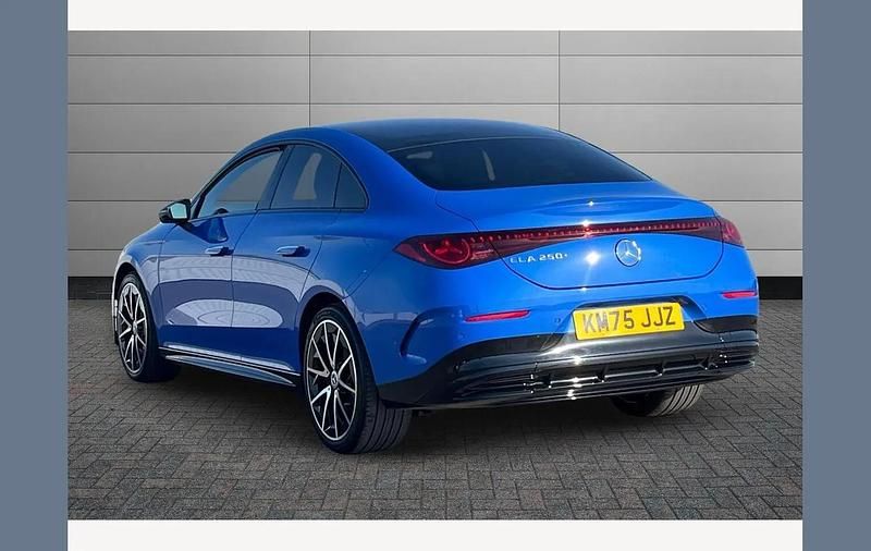 Used Mercedes CLA 250+ AMG line 200 kW (272 HP) 2025 Blue Sedan