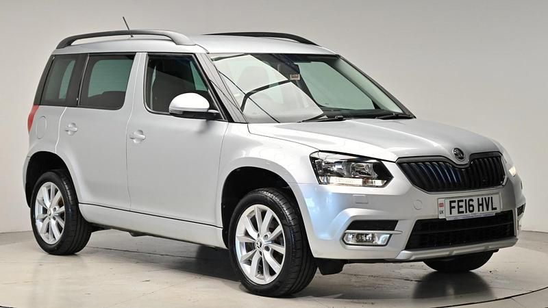 Silver Used 2016 Skoda Yeti SE SUV | £13,980 (Fair price) - Image 1/4