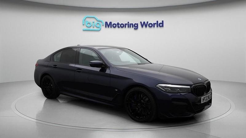 Used BMW 530 M Sport 286 HP (210 kW) 2022 Blue Sedan