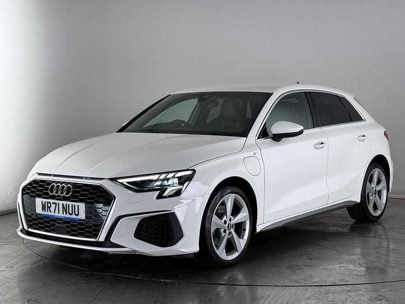 Used Audi A3 Sportback e-tron S-Line 2021 White Hatchback