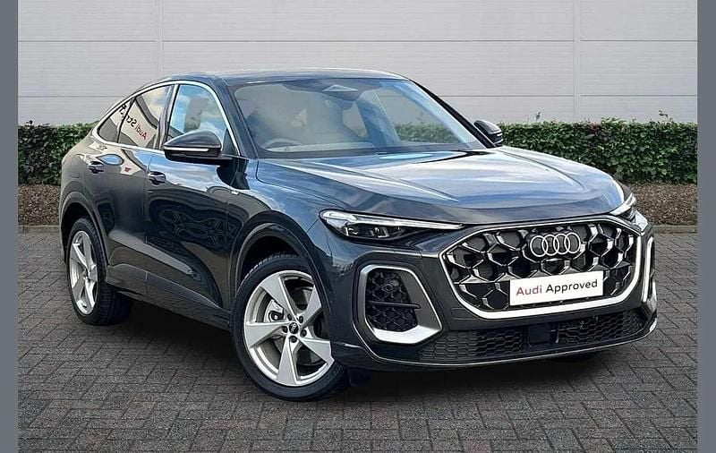 Grey New 2025 Audi Q5 Sportback S-Line SUV | £57,950 (Good price) - Image 1/4