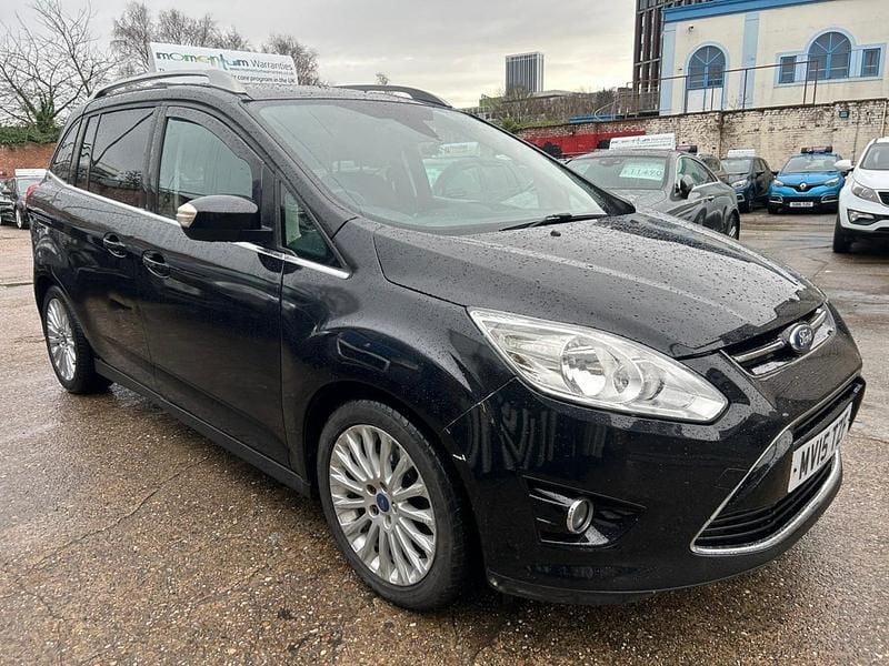 Black Used 2015 Ford Grand C-Max Titanium MPV | £2,490 (Good price) - Image 1/3