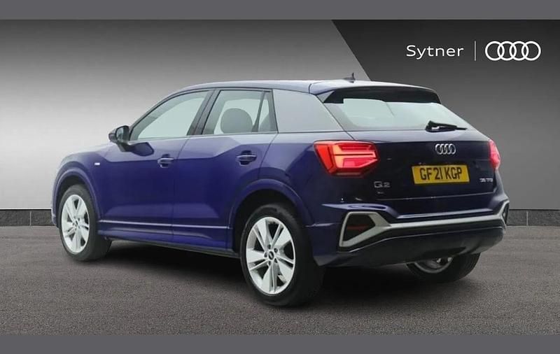 Used Audi Q2 S-Line 147 HP (108 kW) 2021 Blue SUV