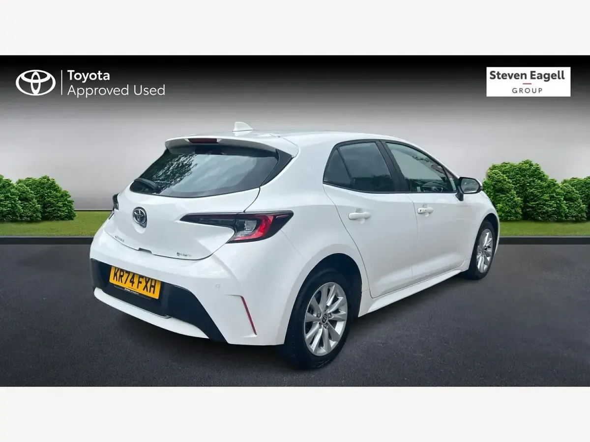 Used Toyota Corolla 2024 White Hatchback