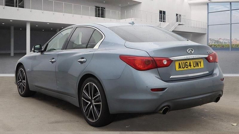 Used Infiniti Q50 Sport Tech 2014 Blue Sedan