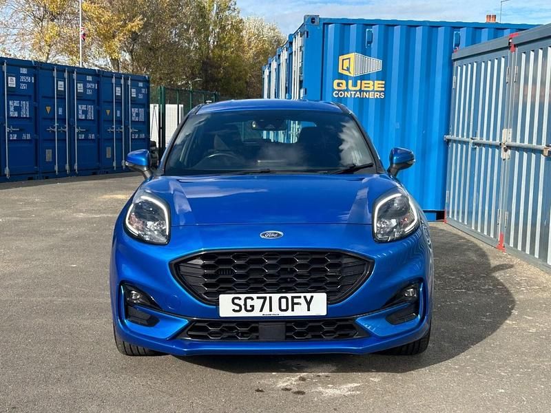 Usado Ford Puma ST-Line 125 HP (91 kW) 2021 Azul Citadino