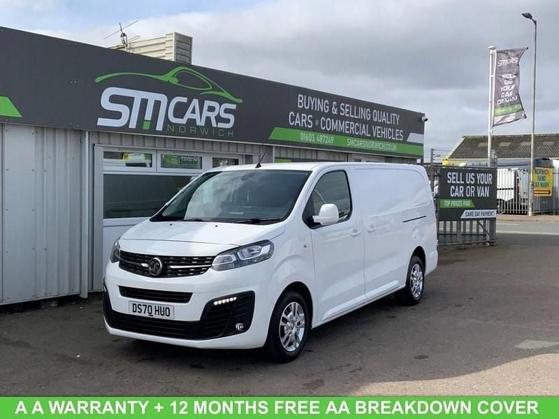 Used Vauxhall Vivaro Sportive 100 HP (73 kW) 2020 White MPV