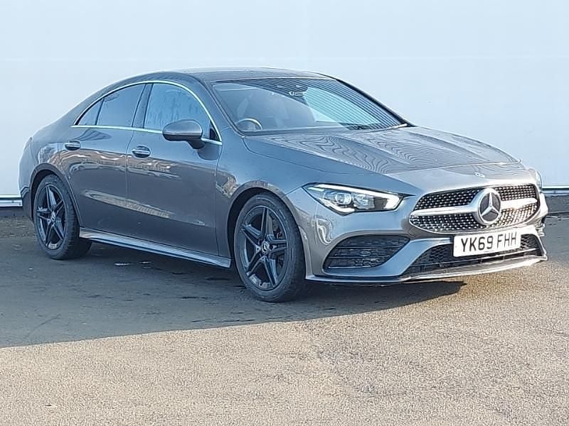 Used Mercedes CLA220 AMG Line Premium 190 HP (139 kW) 2019 Grey Sedan