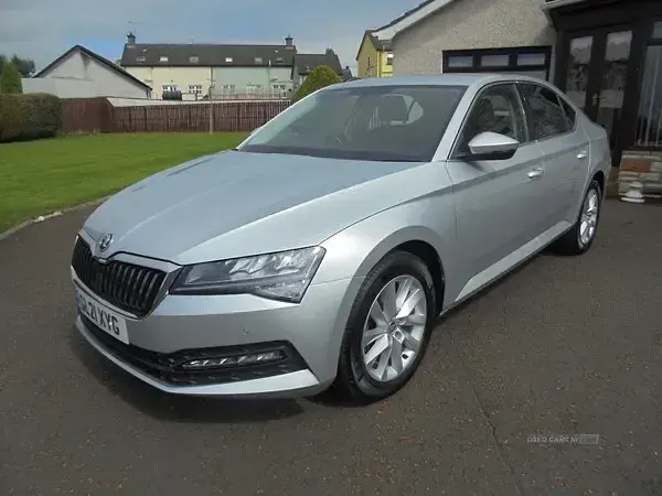 Used Skoda Superb SE 150 HP (110 kW) 2021 Silver Hatchback