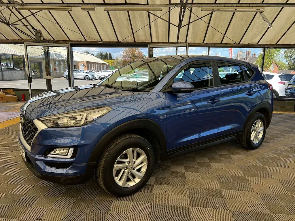Used Hyundai Tucson 136 HP (100 kW) 2020 Blue SUV