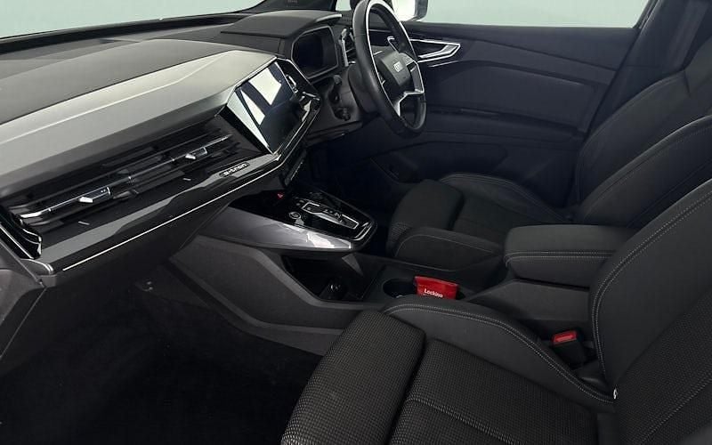 Used Audi Q4 e-tron S-Line 150 kW (204 HP) 2022 Black SUV