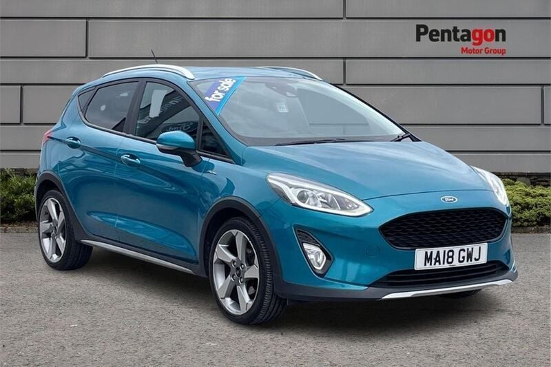 Blue Used 2018 Ford Fiesta Active Hatchback | £8,998 (Fair price) - Image 1/4