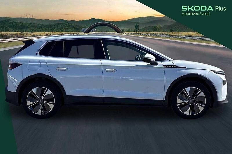 Used Skoda Elroq 150 kW (204 HP) 2025 Moon white metallic SUV