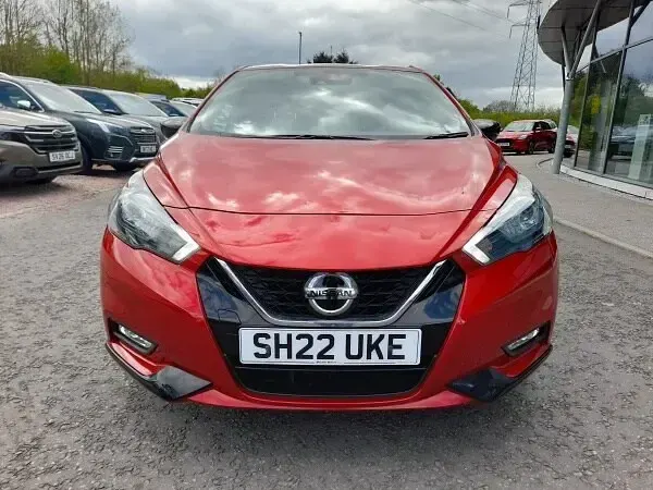 Used Nissan Micra 92 HP (67 kW) 2022 Red Hatchback