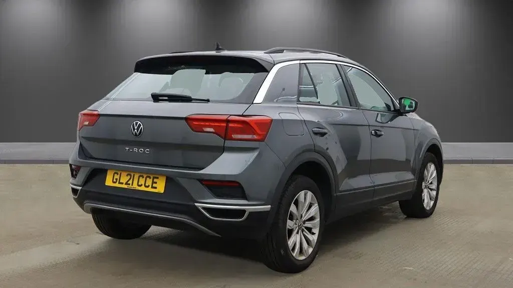 Used VW T-Roc SE 150 HP (110 kW) 2021 Grey SUV