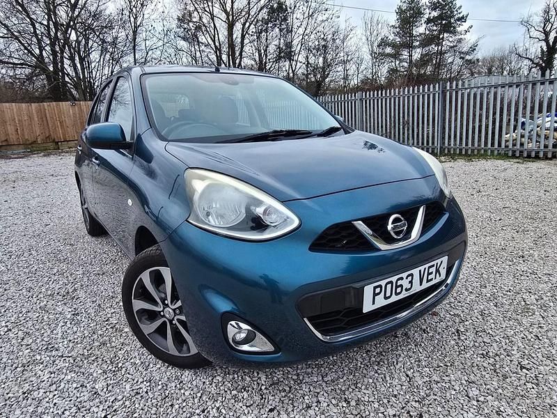 Used Nissan Micra Tekna 2013 Blue Hatchback