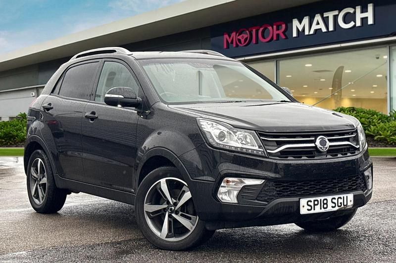 Used Ssangyong (KGM) Korando 2018 Black SUV