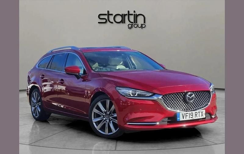 Used Mazda 6 Inclusive 180 HP (132 kW) 2019 Red Estate