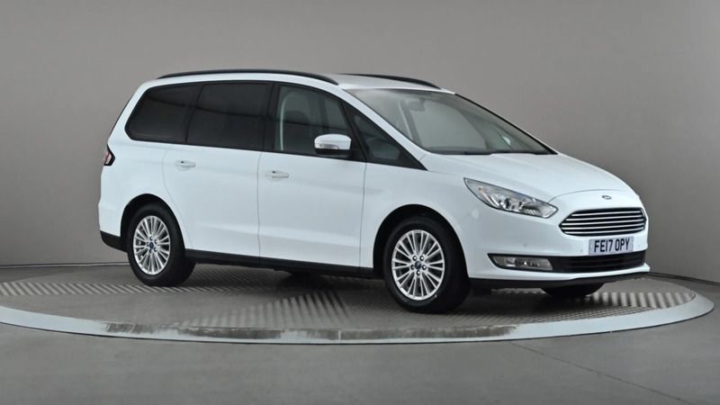White Used 2017 Ford Galaxy Zetec MPV | £13,198 (Good price) - Image 1/4