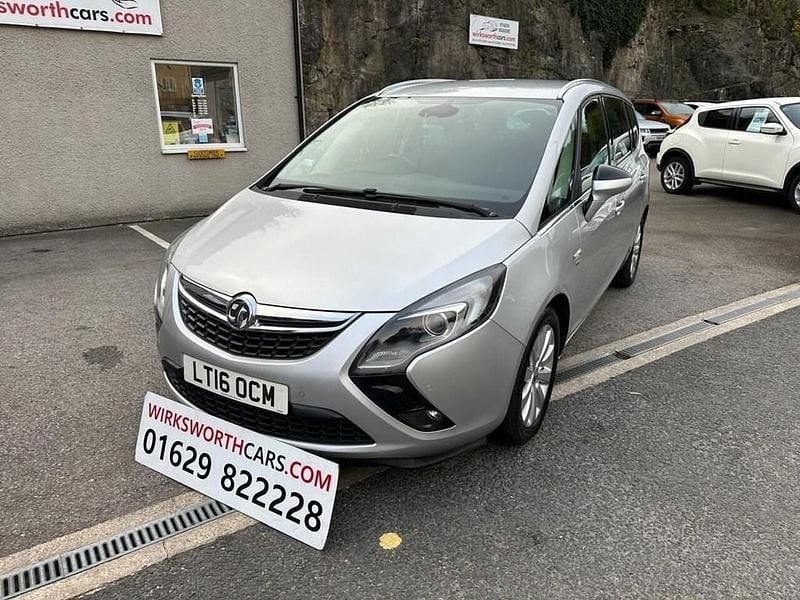Used Vauxhall Zafira Tourer S 170 HP (125 kW) 2016 Silver MPV