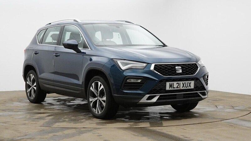 Blue Used 2021 Seat Ateca SE Technology SUV | £17,790 (Fair price) - Image 1/4
