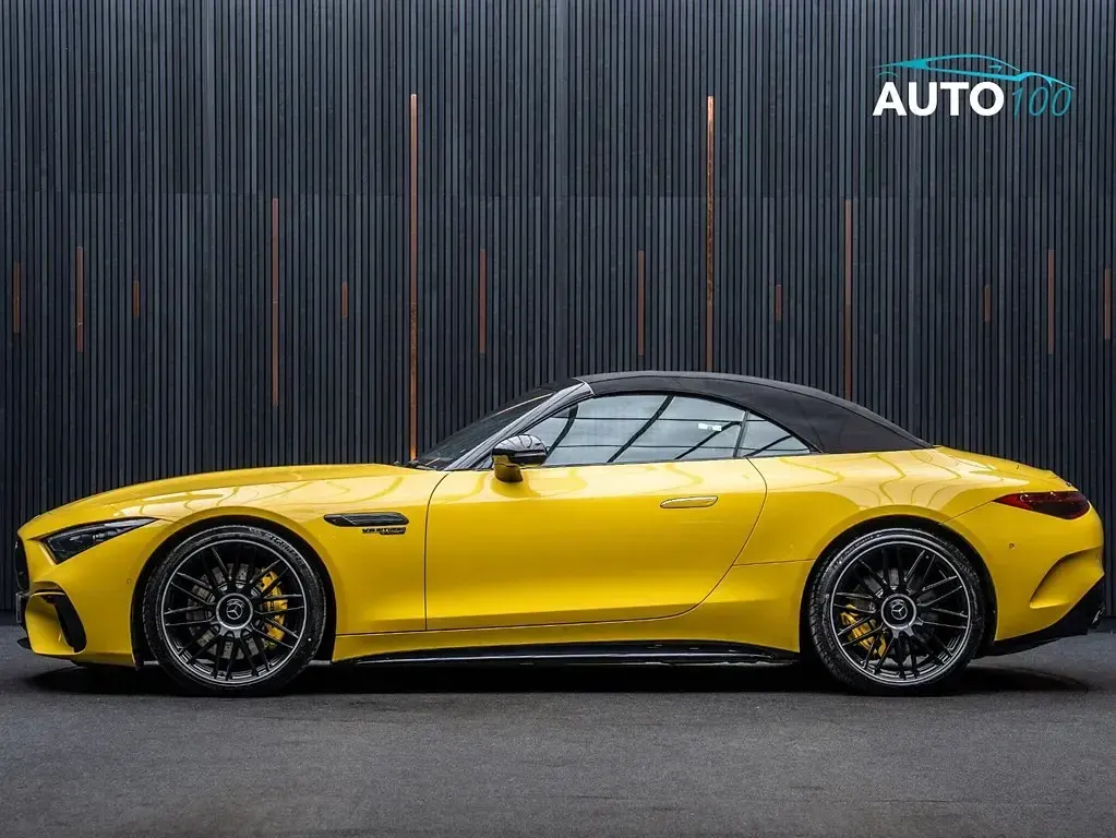 Used Mercedes SL63 AMG Premium Plus 2024 Yellow Cabriolet