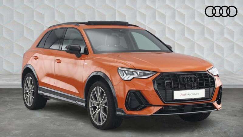 Orange Used 2024 Audi Q3 S-Line SUV | £38,500 (Expensive) - Image 1/4