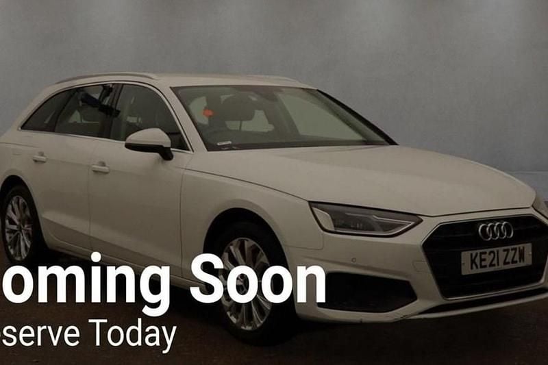 White Used 2021 Audi A4 Comfort Estate | £18,990 (Super price) - Image 1/1