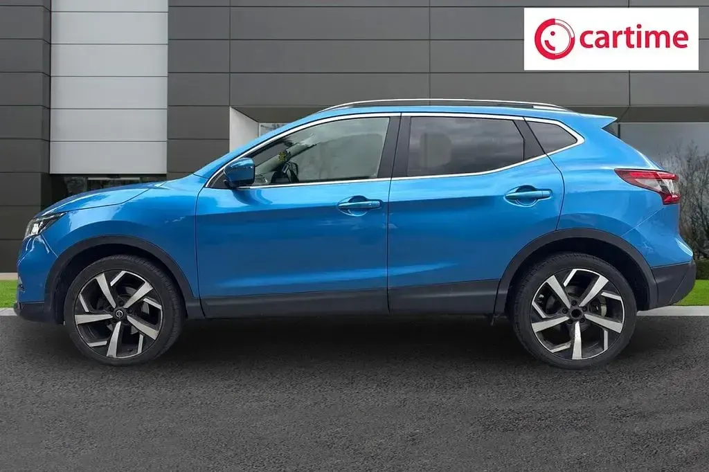 Used Nissan Qashqai Tekna 110 HP (80 kW) 2018 Blue SUV