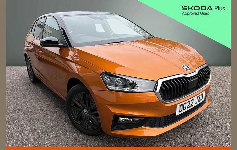 Used Skoda Fabia Colour Edition 108 HP (79 kW) 2022 Orange Hatchback