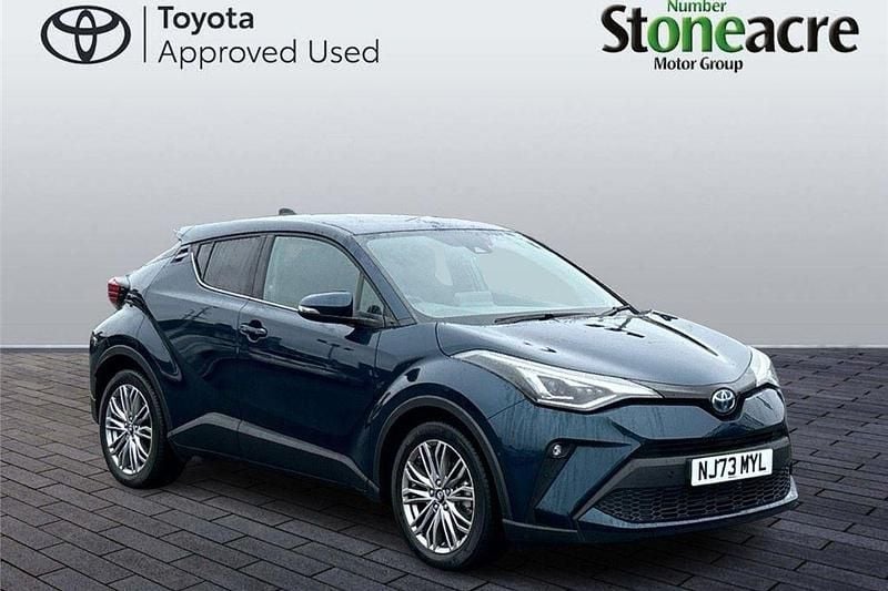 Blue Used 2023 Toyota C-HR SUV | £27,000 (Expensive) - Image 1/2
