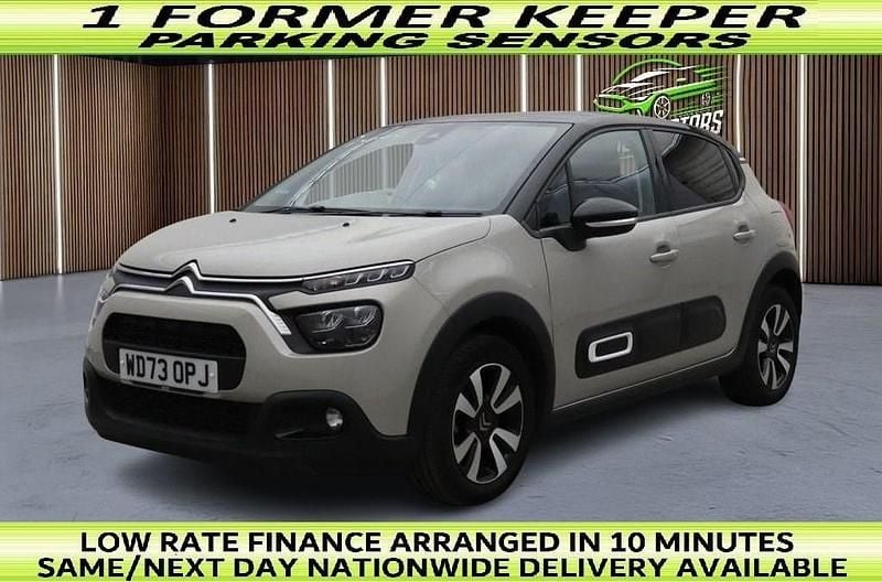 Grey Used 2023 Citroën C3 PureTech Hatchback | £10,650 (Good price) - Image 1/2